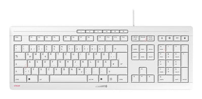 Cherry Keyboard German JK-8500, Standard Usb, Switch Mecánico, Qwertz, White — image 1