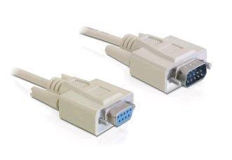 Delock Cable Serial Ext. Sub-d 9 10M St/Bu — image 1