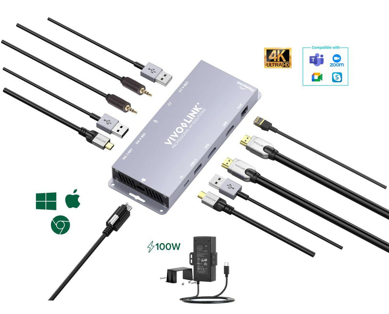 Vivolink VLUSBCHUB3 Adapter Gráfico USB