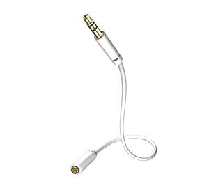 5X In-akustik Star Audio Cable Extension 3,5MM Jack Plug 5,0M — image 1