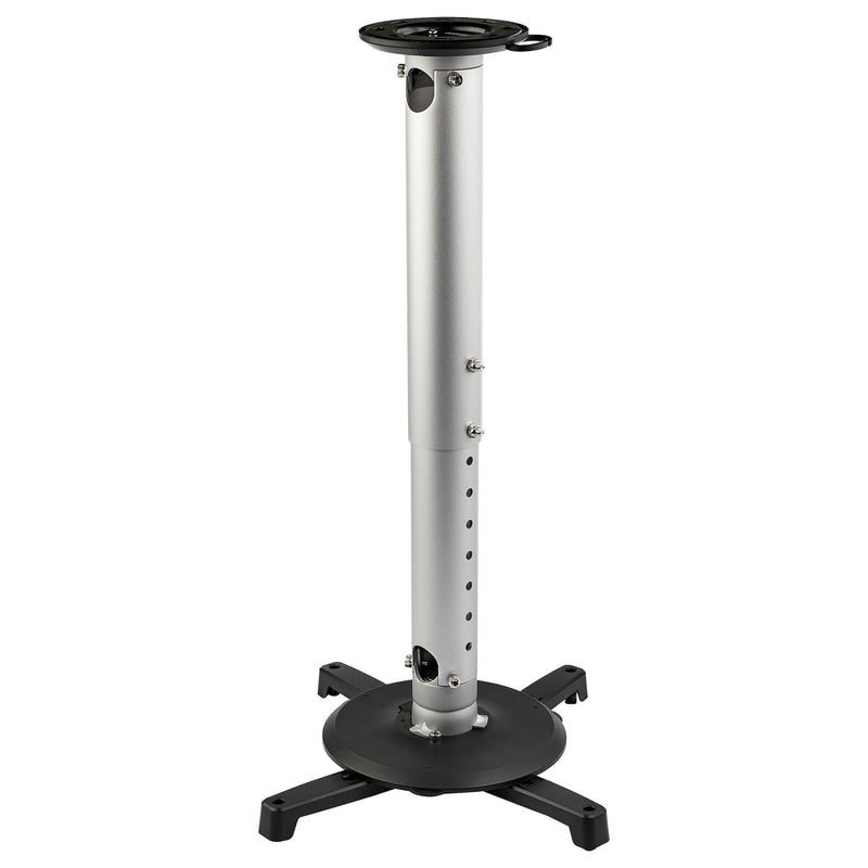 StarTech.com Universal Ceiling Projector Mount Heavy Duty Height Adjustable/Extendable Pole Mount 5-22.7 From