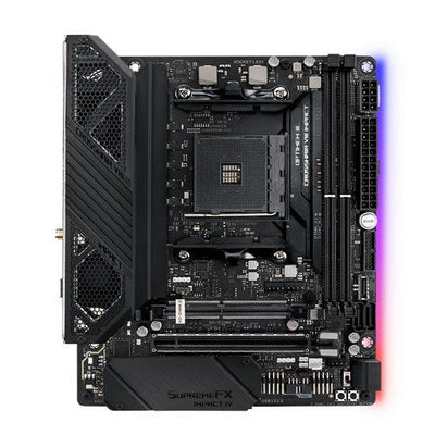 ASUS Motherboard AM4 Rog Crosshair Viii Impact M-dtx/2XDDR4/4XSATA6/1x USB-C/1XUSB2.0/1x USB 3.2 90MB11Q0-M0EA — image 1