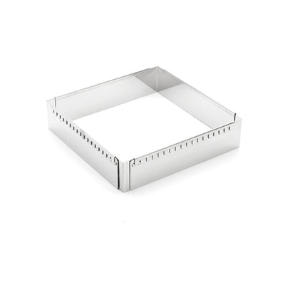 Buyer Patisserie Frame Steel Adjustable Square 20-37CM — image 1