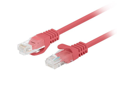 Lanberg Cable Network CAT.5E UTP 1.5M Red 10-PACK — image 1