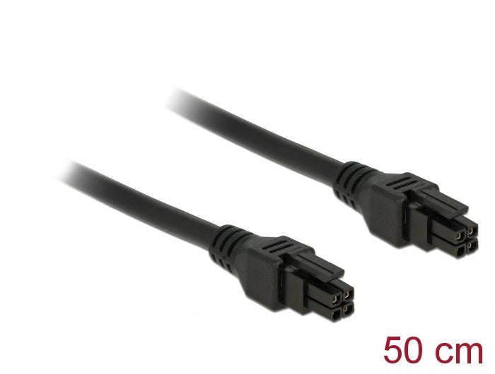 Delock 85374 Micro Fit 3.0 Cable 4 Pines Male 50CM