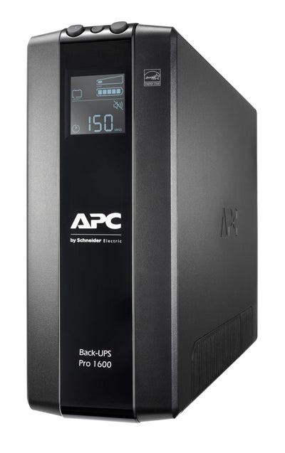 APC Sais Line Interactive Sistema Power Interrumpida UPS 1600VA 960W 8 Salidas AC Black BR1600MI — image 1