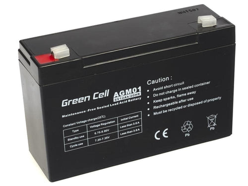 Green Cell Battery Agm 6V12AH — image 1