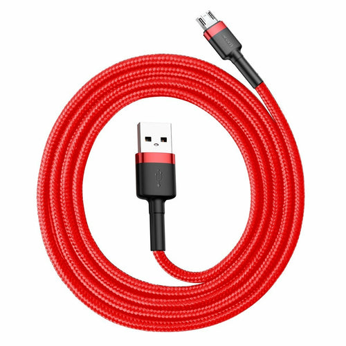 Baseus 6953156280328 Cable Phone Mobile Phone Black Red 1M USB a Micro-usb B — image 1