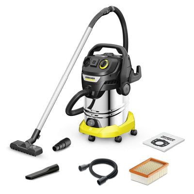Aspiradora Karcher Ag Kwd 6 P S V-30/8/22/T 30 L Drum Seca And Húmeda 1300W Without Bag — image 1