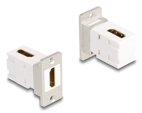 Panel Mount HDMI Connector Female a Female 90° Angulado 8K 60 HZ Konisch — image 1