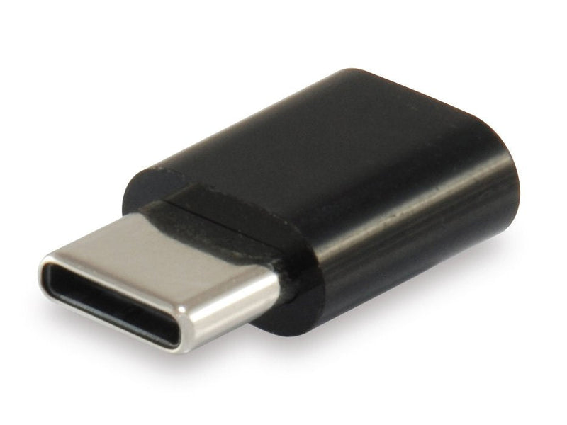 Equip Adapter USB-C Male a Micro USB Female Black 133472