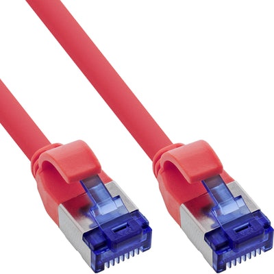 Inline® Network Cable Slim, CAT.6A, S/FTP, Tpe (lszh) Flexible, PoE, Red 30M — image 1