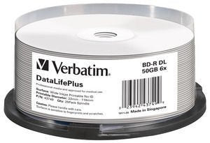 Verbatim Datalifeplus Bd-r 50GB 25 Pieces — image 1
