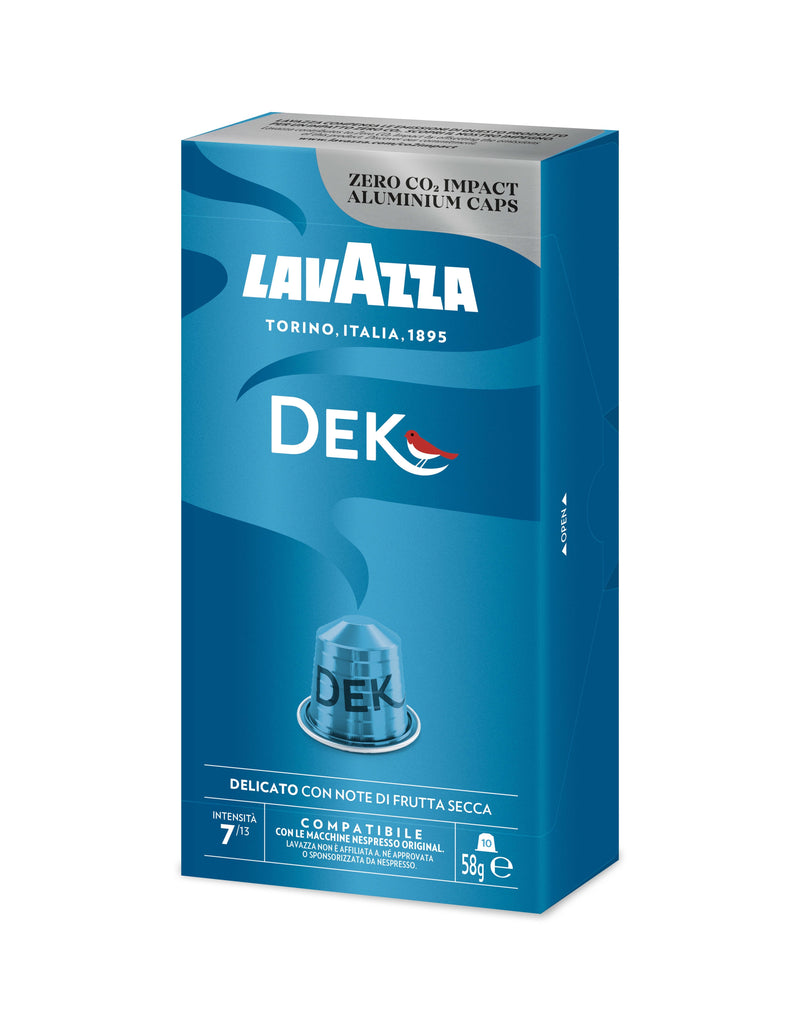 Lavazza Cápsula Espresso Decaf Descafeinado Cafeteras Nespresso Box Of 10