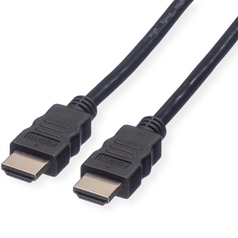 Roline HDMI High Speed Cable With Ethernet Black 1M