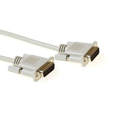 1.8 Metre Serial 1:1 Connection Cable 15 Pin D-sub Male - 15 Pin D-sub Male — image 1