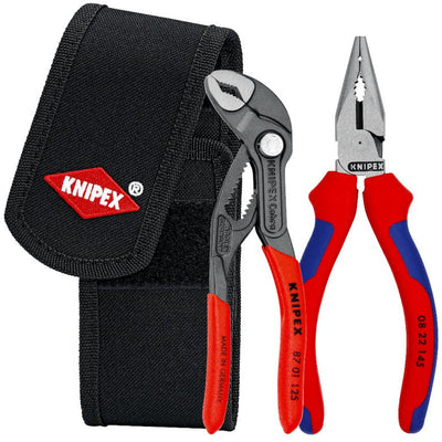 Knipex Set Of Mini Pliers , Bag Cinturón, Set Of Pliers Red/Black 2 Pieces 00 20 72 V06 — image 1