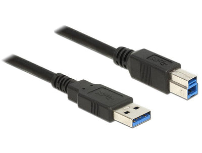 Delock USB Cable 3.0A Male USB 3.0 B Male 1,0M — image 1