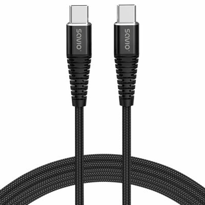 Savio Cable USB Type-c - USB Type-c 5A 1M CL-159 — image 1