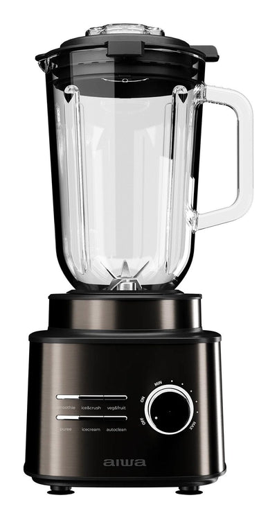 Aiwa Blender Glass Professional Saberu ATB-2500 2500W 6 Programas Jarra Glass 1.5L Colour Black — image 1