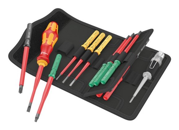 Wera Screwdriver 05006608001, Red/Yellow