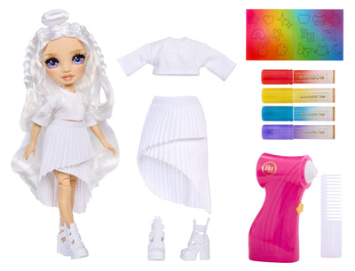 Mga Entertainment Rainbow High Air Brush & Create - Ojos Morados, Muñeca 543350-EUC — image 1