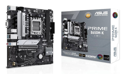 ASUS Motherboard Prime B650M-K AMD, AM5,DDR5,MATX — image 1