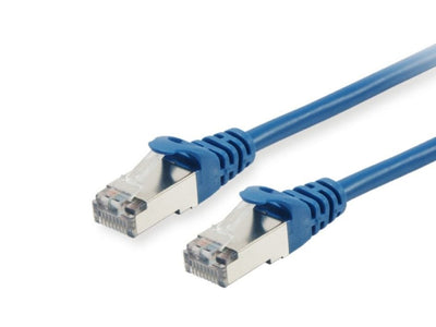 Equip Network Cable CAT.6A S/FTP 2x RJ45 0.50M Blue Lszh — image 1