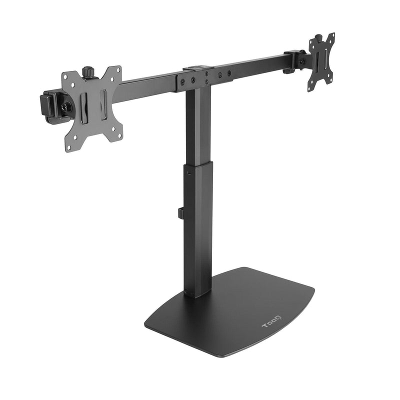 TooQ Desk Mount 2 Monitores 17-27 - Regulacion Height Piston Gas - Gestion Cables - Weight