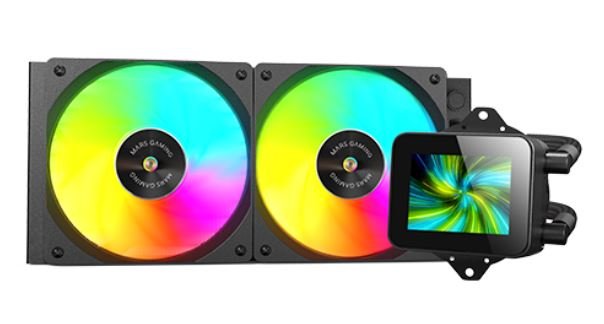Mars Gaming Refrigeracion Liquida ARGB Ml-vision 240 Black Refrigeración Líquida/ 360MM/ ARGB/ Intel Lga 2066/