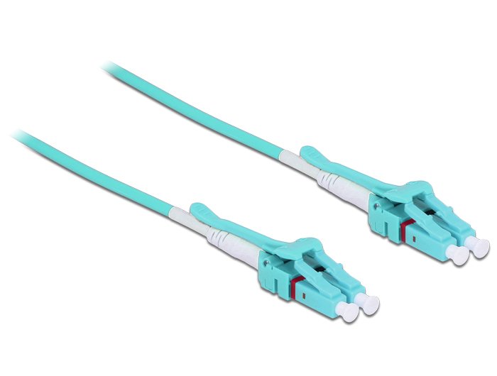 Delock 85127 Cable Fibre Optic Lc Multimode OM3 Uniboot 1M