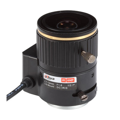 Dahua PFL2712-E6D Lente Varifocal MP 6MP 1/2.7 Cs Ai Ir F1.6 2.7~12MM — image 1