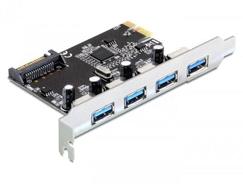 Delock Card Pci Express 4 X Externos USB 3.0 — image 1