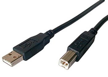 Sharkoon Cable USB 2.0, USB-A Male Usb-b Male Black 3,0 Metres 4044951015276