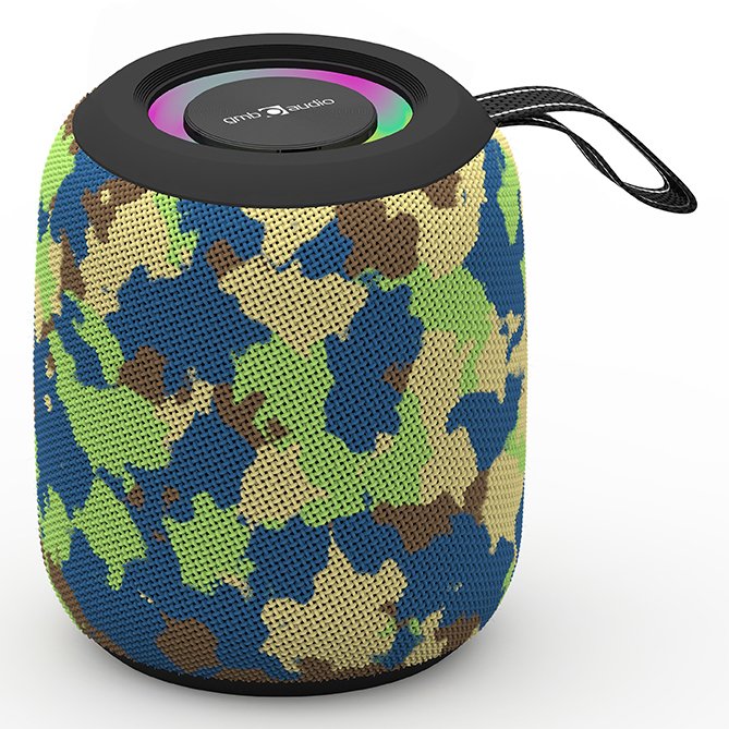Gembird Speaker Bt With Efecto Light LED RGB Camuflaje