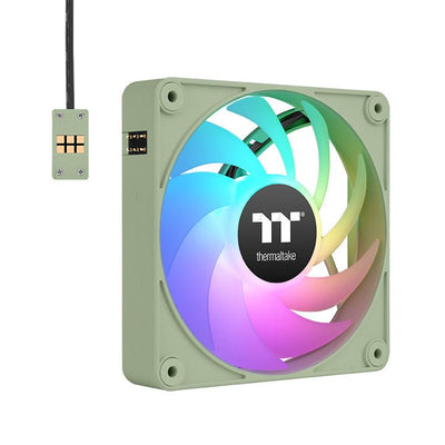 Thermaltake Fan CT140 Ex ARGB Sync Refrigeración PC, Fan Green Claro, Paquete 3 CL-F197-PL14MG-A — image 1