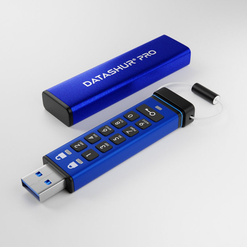 Istorage USB Flash Drive Datashur Pro Blue Black 8GB