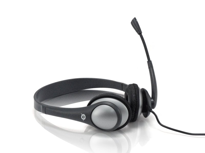 Conceptronic Headphones Entry Level Headset Jack 3.5 Microphone Flexible 1208008