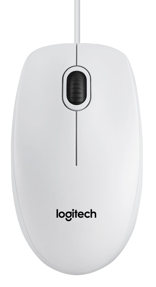 Logitech Mouse B100 Optico White 910-003360 — image 1