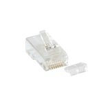 RJ45 (8P 8C) CAT.5E Modulaire Connector For Round Cable With Solid Or Standed Conductors