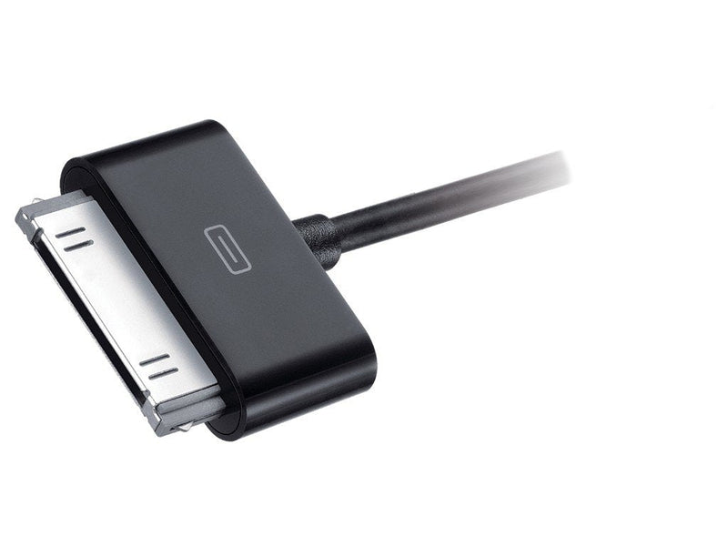 Duracell Sync Charge Cable 1 Metre Black For Apple Iphone/Ipad 30 Pin Devices USB5011A