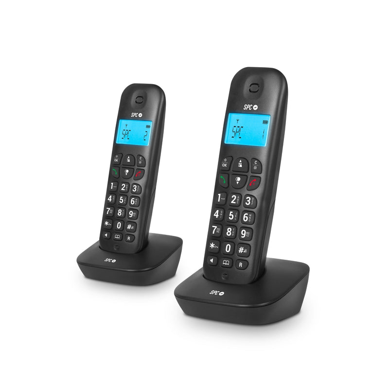 Spc Phone Wireless Air Pro Duo 7302N Pack Duo Black