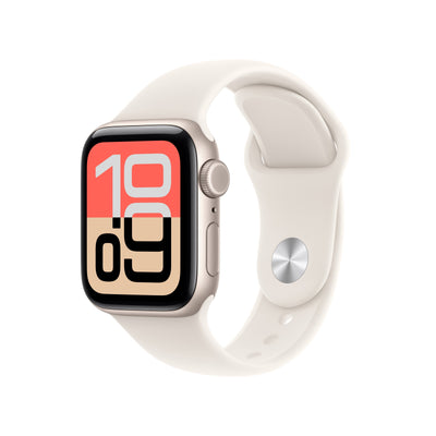 Apple Watch SE3 GPS Cellular 40MM Box Of Aluminium White Estrella Strap Deportiva White Estrella S M — image 1