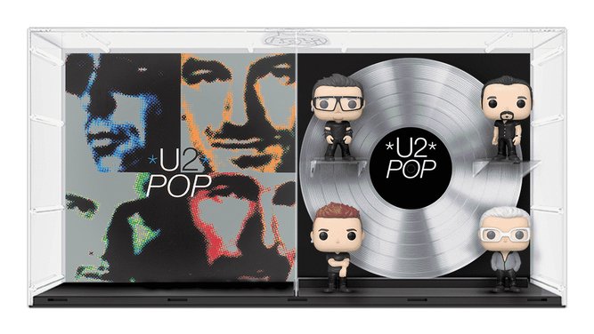 Funko Pop Pack 4 Figuras Albums Estrellas Rock Dlx U2 67391