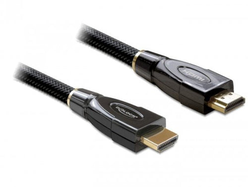 Delock Cable High Speed HDMI With Ethernet 1M Premium — image 1