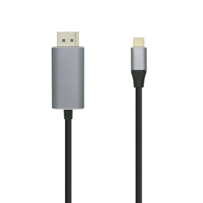 Aisens USB Cable -c a DisplayPort 4K@60HZ - USB-C/M-dp/M - 1.80M - Black — image 1