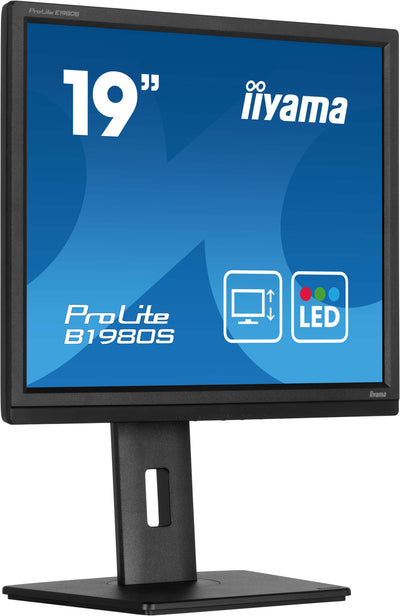 Iiyama Monitor Prolite B1980S-B1 19, Black Matte Sxga, Tn, Hdmi, Dp, Stand Ergonómico B1980S-B1 — image 1