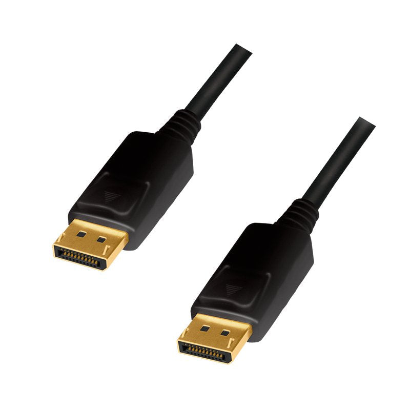 Logilink CD0102 Cable DisplayPort 3M Black 1.2, 4K/60HZ