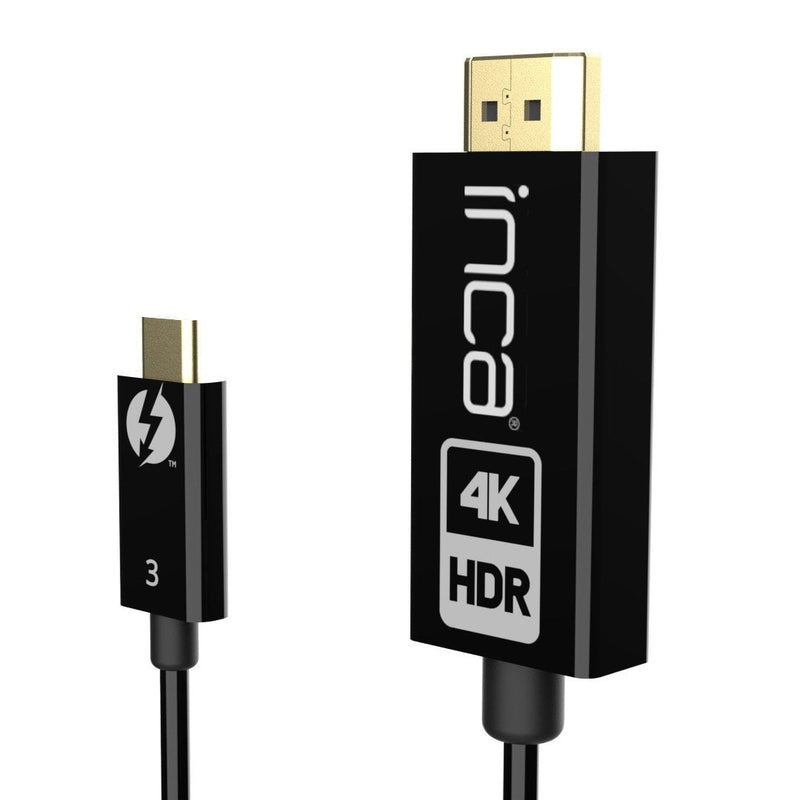 Inca Hdmi-cable ITCH-30 2.0 Typ-c 4K60HZ, THUNDERB.3 1,8