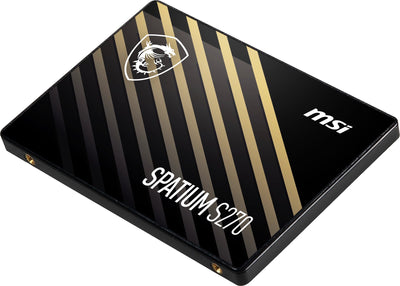 MSI Hard Drive SSD Spatium S270 SATA 2.5 480GB SATA III 3D Nand — image 1